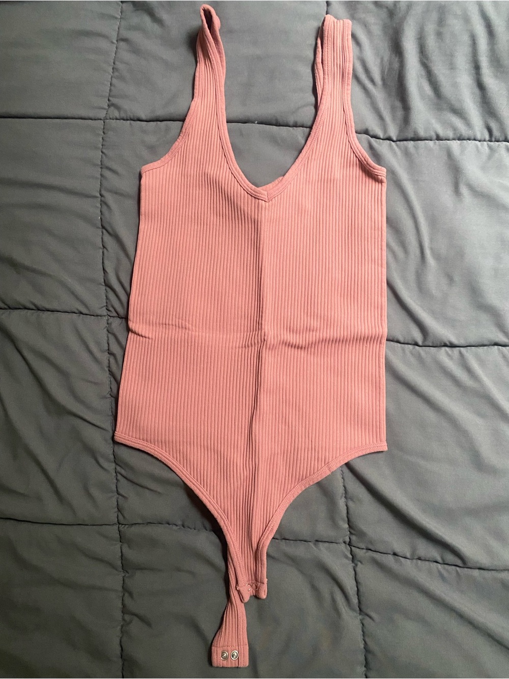 Ribbed Pink intimately FP by Free People One-Piece Bodysuit